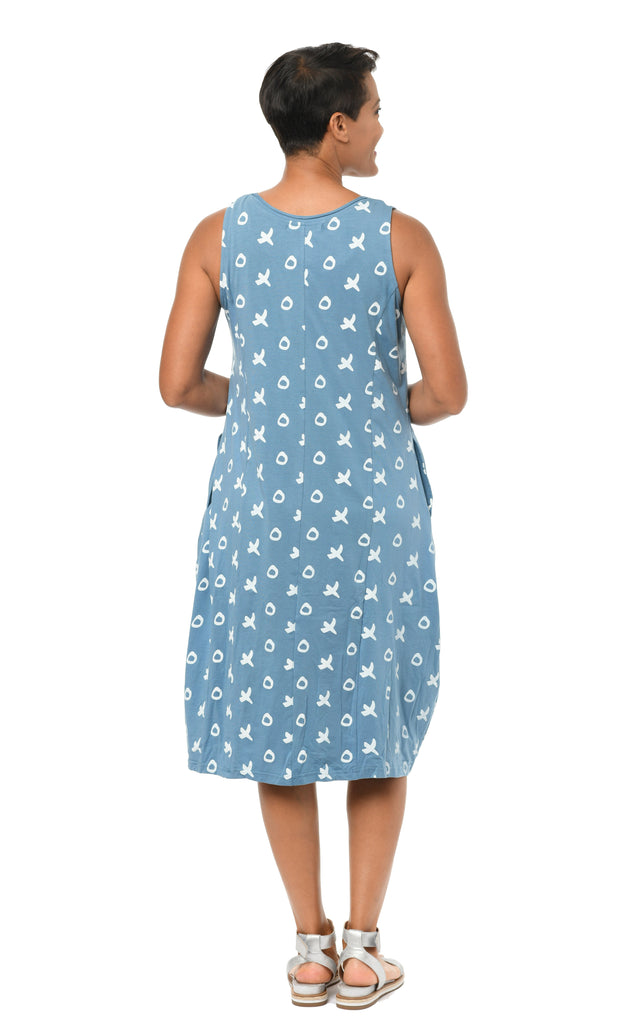 Laurel Dress in Spa Blue XO