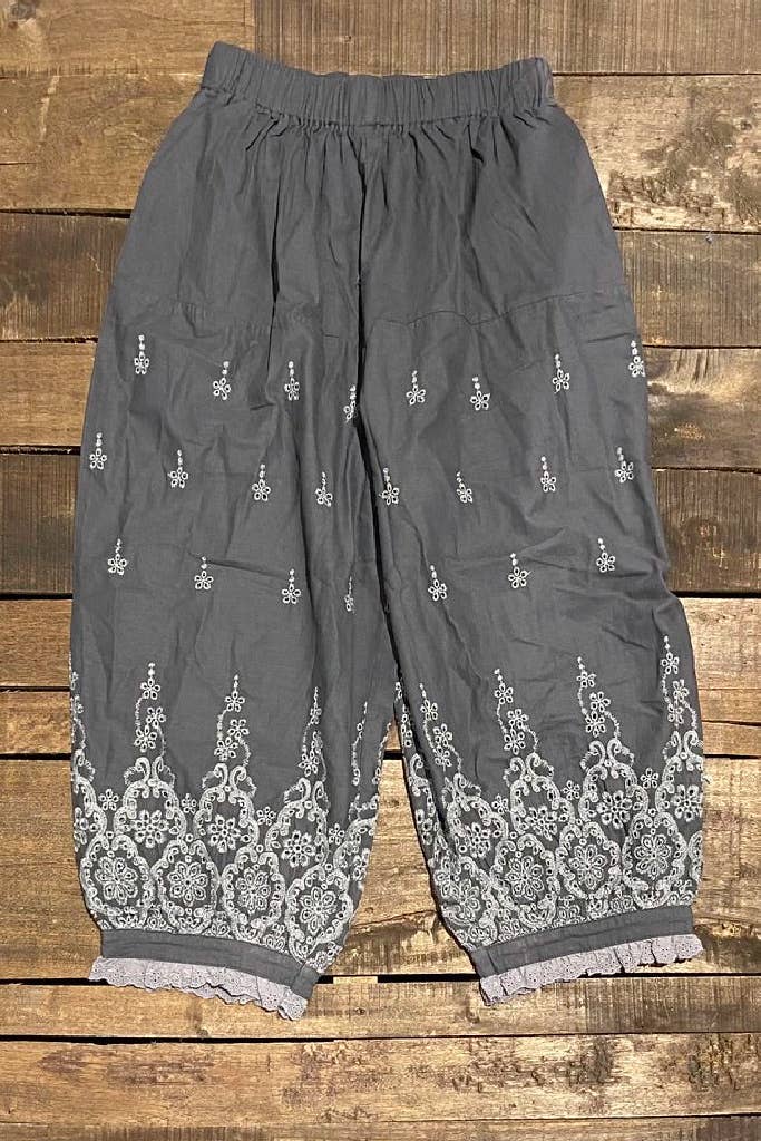 Jaded Gypsy - Under It All Bloomers in Charcoal
